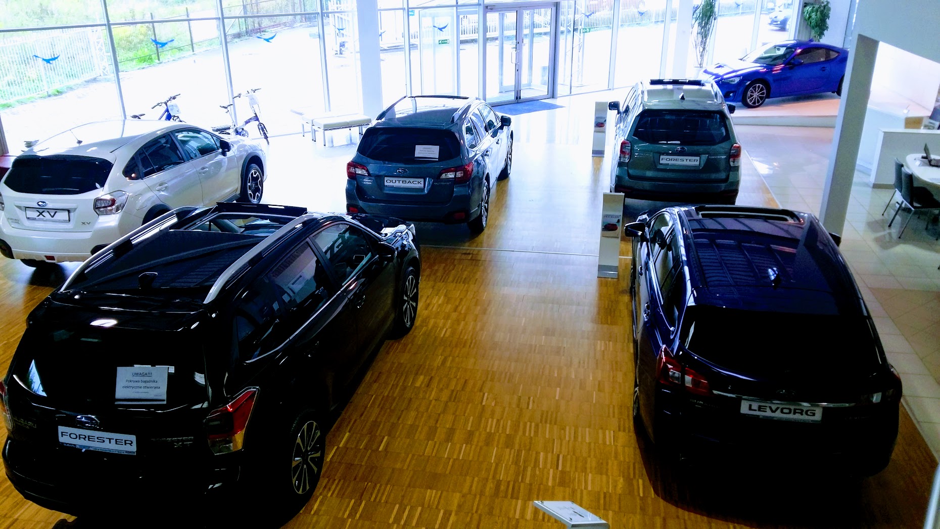 Subaru w nowym salonie Technotop Sp. z o.o.